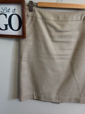Merona Beige Pencil Skirt